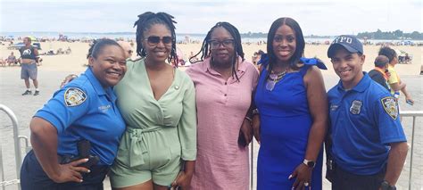 NYPD 44th Precinct on Twitter: "Showing support at Orchard Beach to our ...