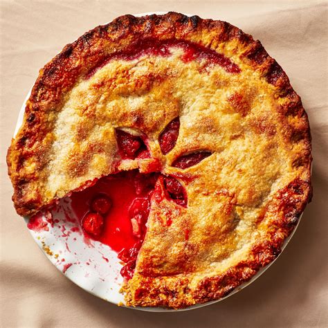 Sour Cherry Pie Recipe | Epicurious