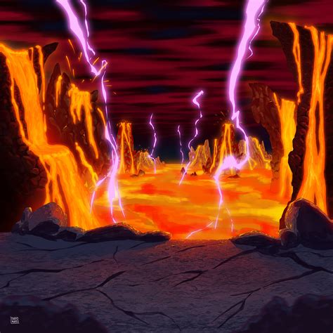 egptydragonball: Dragon Ball Background Namek / Planet Namek Dragon ...