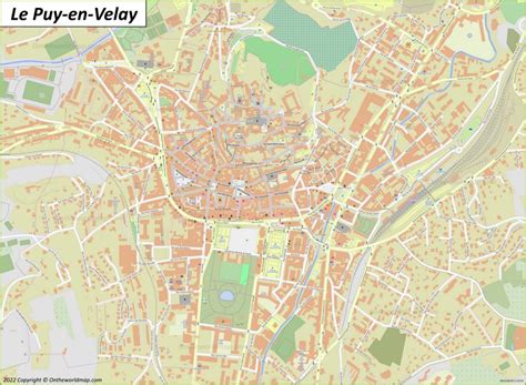 Le Puy-en-Velay Map | France | Discover Le Puy-en-Velay with Detailed Maps