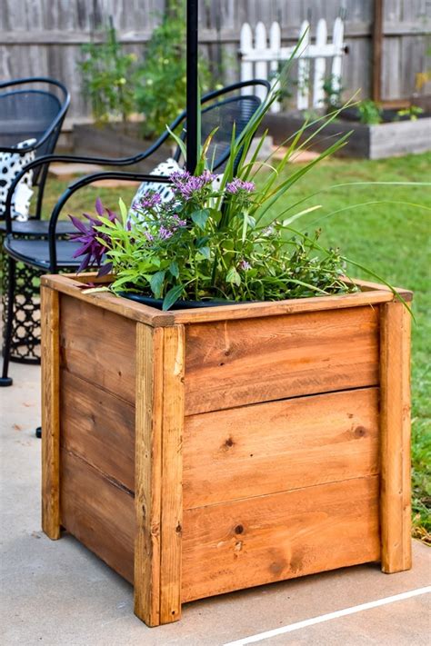 DIY Wood Planter Box