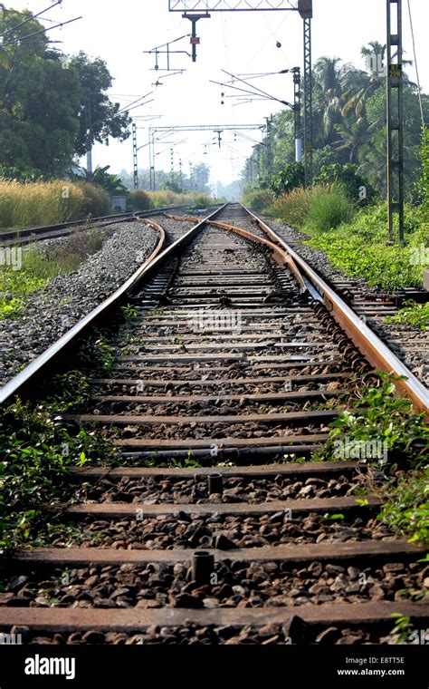 Railway track hi-res stock photography and images - Alamy