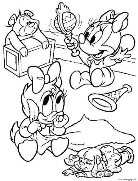 Minnie Mouse And Daisy Duck Coloring Pages at GetColorings.com | Free ...