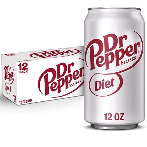 Buy DR PEPPER Diet Soda, 12 fl oz cans, 12 pack Online at ...