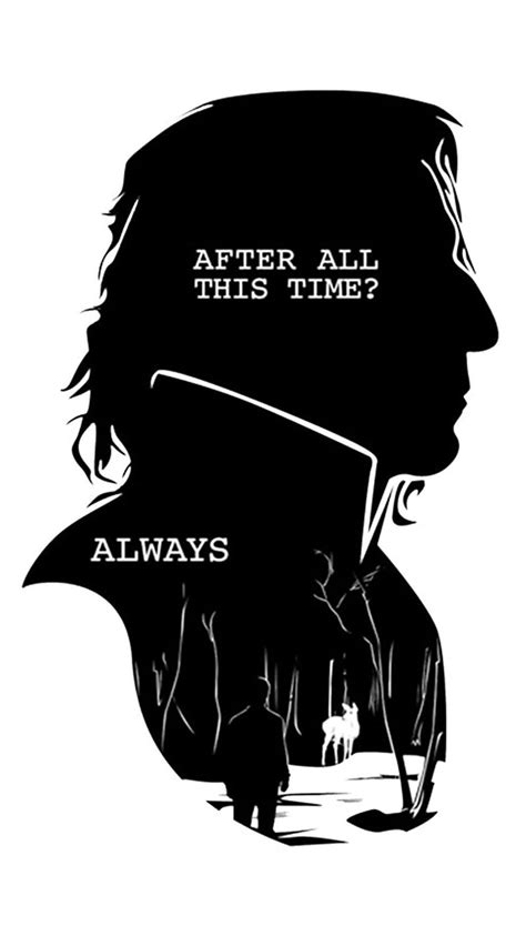 Harry Potter Snape, alanrickman, always, harrypotter, hp, severus, HD ...