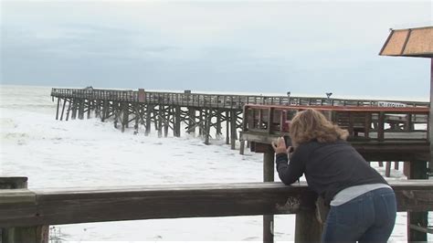 Flagler Beach officials test pier and water safety after storm ...