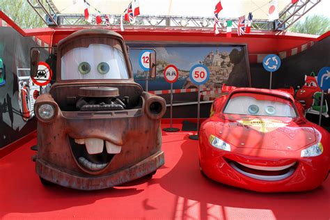 Lightning McQueen and Tow Mater | Disney California Adventur… | Flickr