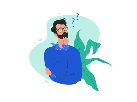 Thinking Man by Tatiana on Dribbble