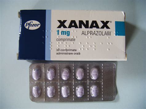 Xanax Alprazolam 1mg by Pfizer x 1 Strip - 24hrpharmaUSA.com