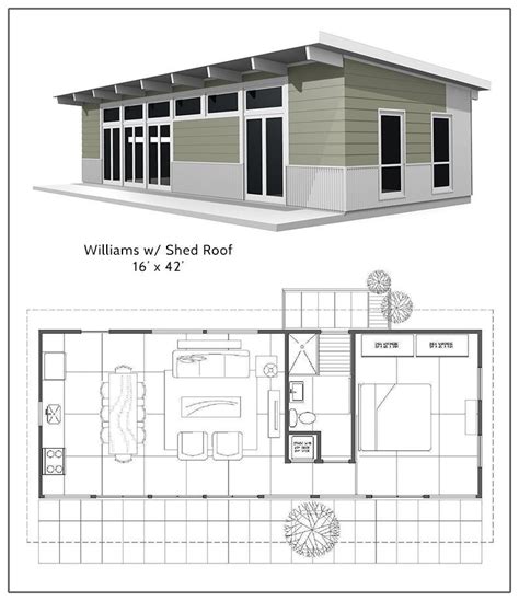 House Plans 10x8 With 2 Bedrooms Shed Roof - House Plans | House floor ...