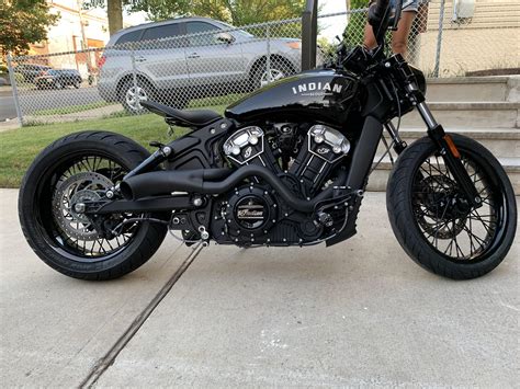 My custom 2019 Indian scout bobber. : r/bikesgonewild