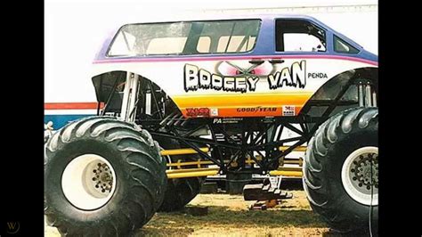 Boogey Van CUSTOM BUILT Hot Wheels MONSTER JAM TRUCK MONSTER TRUCK 1/64 ...