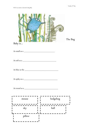 Reception Literacy Unit using 'Bog Baby' by avm103 - Teaching Resources ...