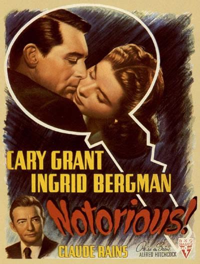 Not Just Movies: Notorious (Alfred Hitchcock, 1946)