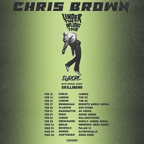 Skillibeng Joins Chris Brown's "Under the Influence" Tour - Urban Islandz