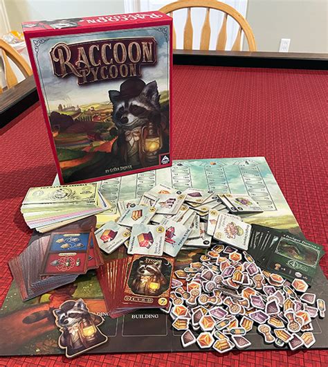 Raccoon Tycoon Board Game Review - Mad City Games