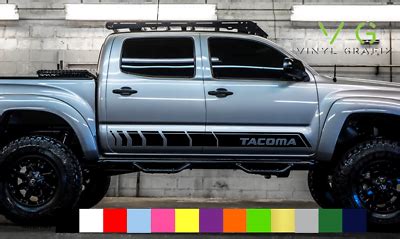 Toyota Tacoma Vinyl Decal Sticker Graphics TRD Sport Side Door x2 ANY ...