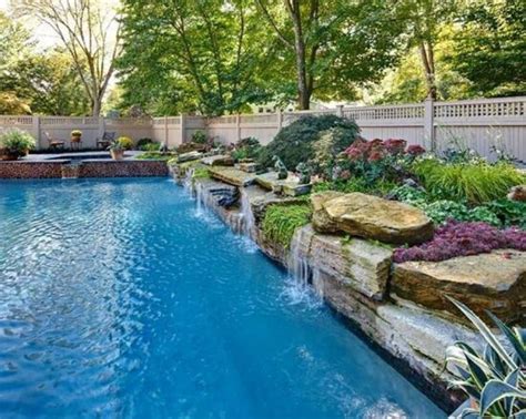 bestbackyardsaround.org | Backyard pool, Pool waterfall, Swimming pools ...