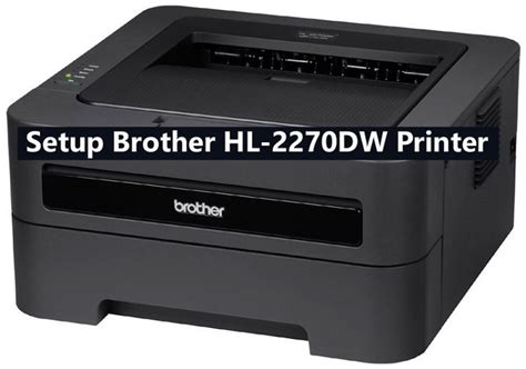 How to Setup Brother HL-2270DW Wireless Printer | Wireless printer ...