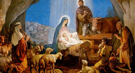 naissance de jésus, belle image de la nativité