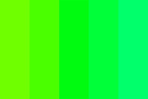 Lime Green Color Palette