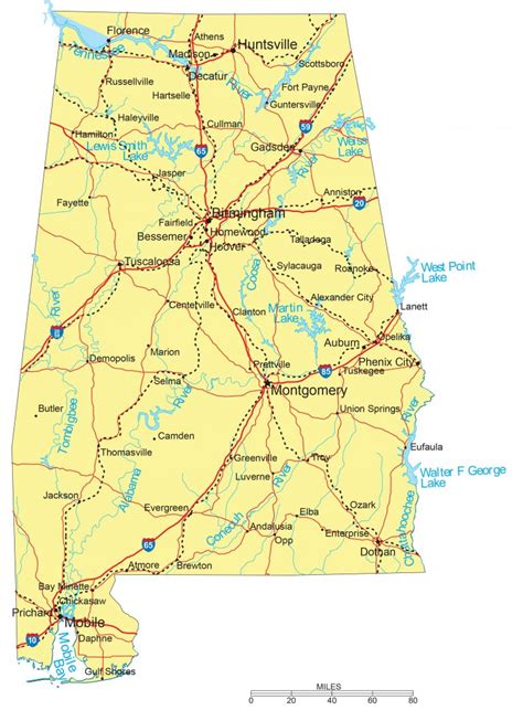 Alabama County Maps: Interactive History & Complete List