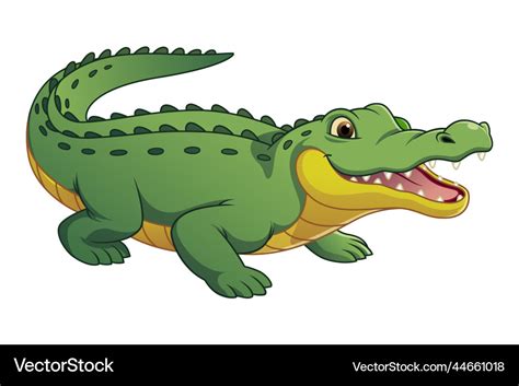 Alligator cartoon animal Royalty Free Vector Image