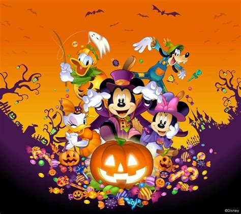 Happy Halloween! | Mickey halloween, Mickey mouse halloween, Halloween ...