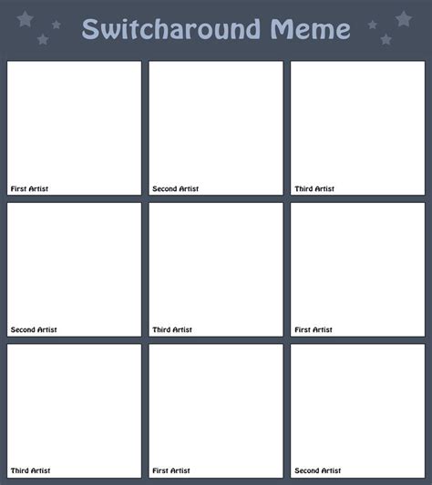 Switcharound Meme Blank by AdriennEcsedi on DeviantArt