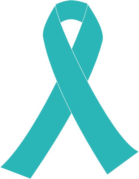 Cervical Cancer Ribbon Clip Art