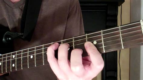 How To Play the Eb Chord On Guitar (E flat major) - YouTube