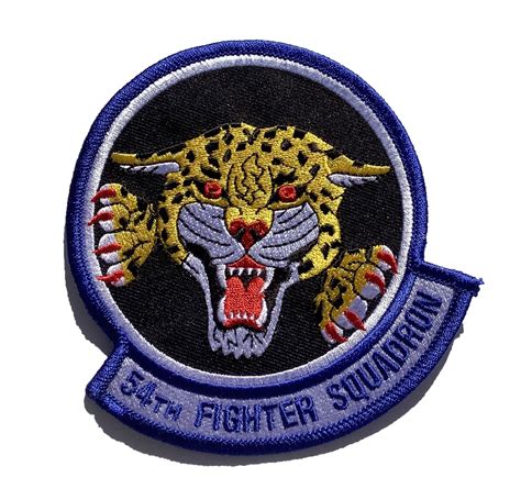 54th Fighter Squadron Patch – Sew On - Squadron Nostalgia