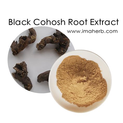 Black Cohosh Root Extract, Triterpene Glycosides, Cimicifuga Romose Extract