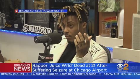 TMZ: Rapper ‘Juice Wrld’ Dead At 21 After Suffering Seizure At Chicago ...