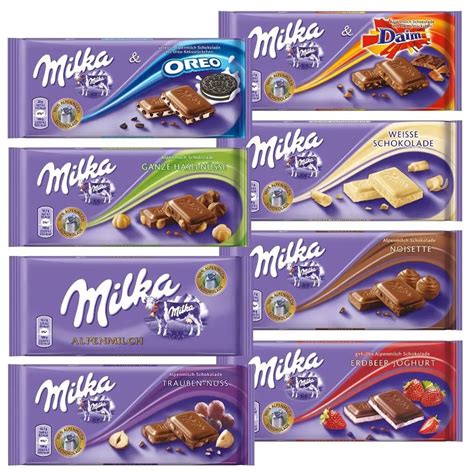 All Flavors Milka Chocolate 100g/300g - Buy Milka Chocolate Flavors ...