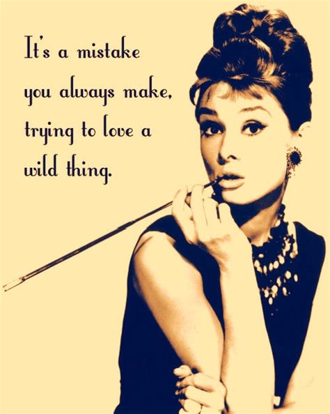 Breakfast At Tiffanys Audrey Hepburn Quotes. QuotesGram