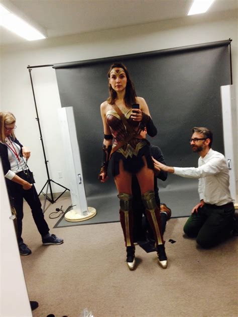 Gal Gadot Unveils Selfie From Early Batman V Superman Costume Fitting