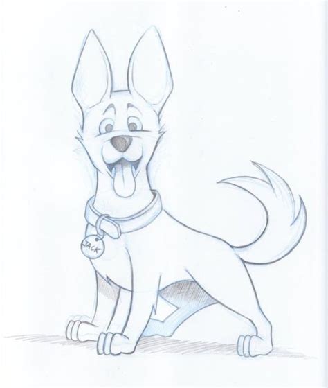 40 simple dog drawing to Follow and Practice - Bored Art | Cartoon dog ...