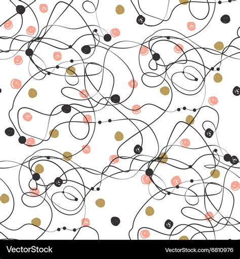 Polka dot cute background design for paper Vector Image