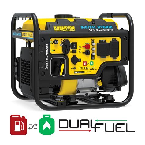 Champion Power Equipment 4000-Watt Dual Fuel Inverter Generator ...