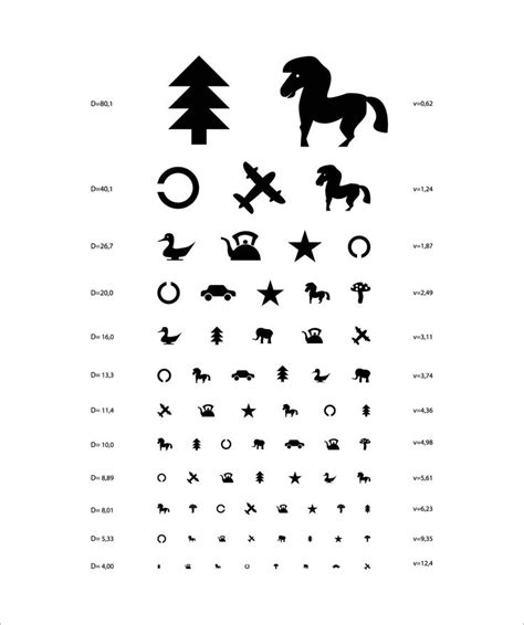 10 Best Snellen Eye Chart Printable PDF for Free