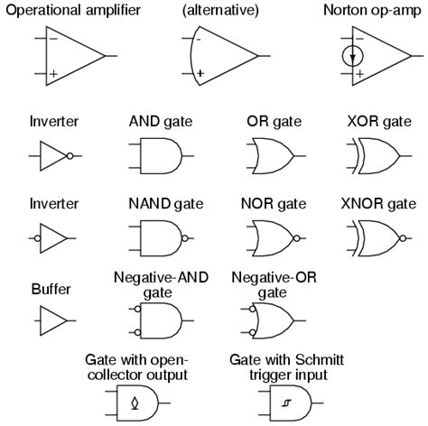 Integrated Circuits : Circuit Schematic Symbols - Electronics Textbook ...