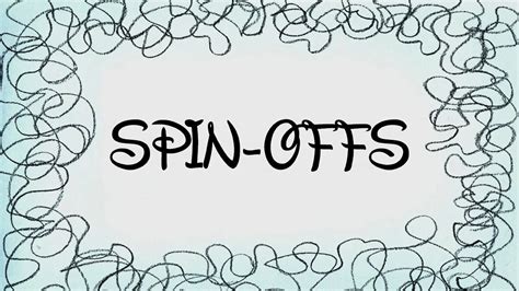 Spin-Offs | SpongeBob Fanon Wiki | Fandom