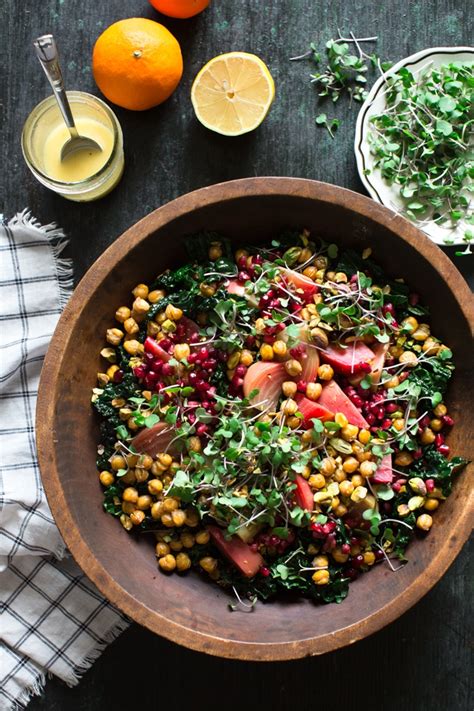 Superfood Salad with Easy Roasted Chickpeas Recipe | Kitchen Konfidence