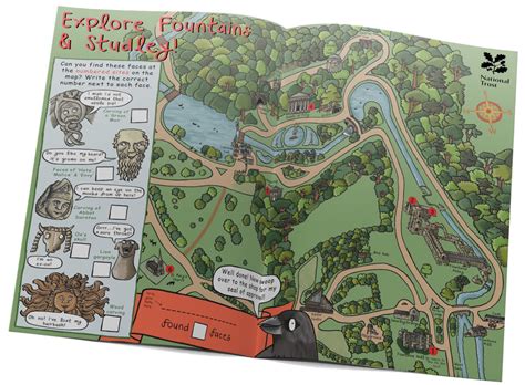 Fountains Abbey Illustrated Children’s Trail: Emma Metcalfe Illustrator ...