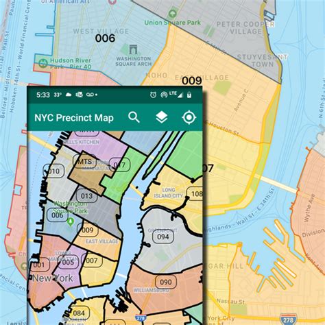 NYC Precinct Map - Apps on Google Play