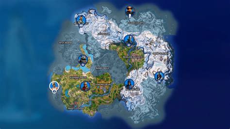 All Fortnite Chapter 5 Season 1 NPC Locations and Services | Attack of ...