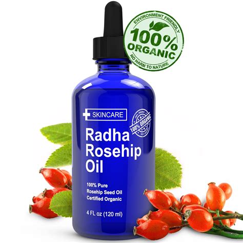 100% Pure Radha Rosehip Oil from Radha Beauty. Just ordered this ...