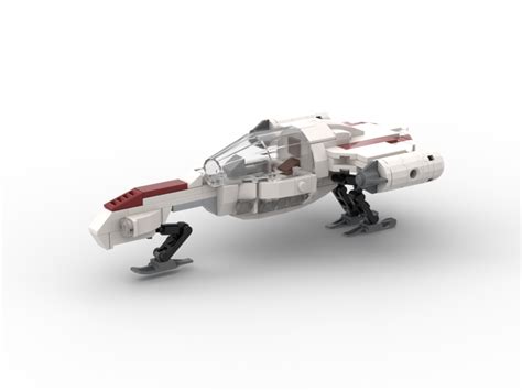 LEGO MOC Freeco speeder by thelegowolfpack | Rebrickable - Build with LEGO