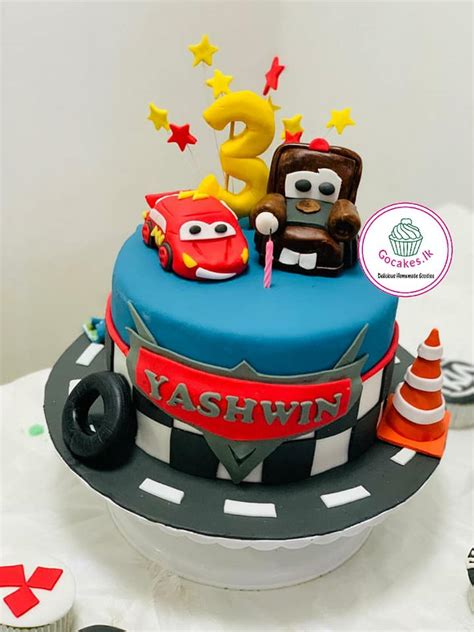 Cartoon Car Cake - Gocakes.lk | Car Cartoon Cake in Colombo